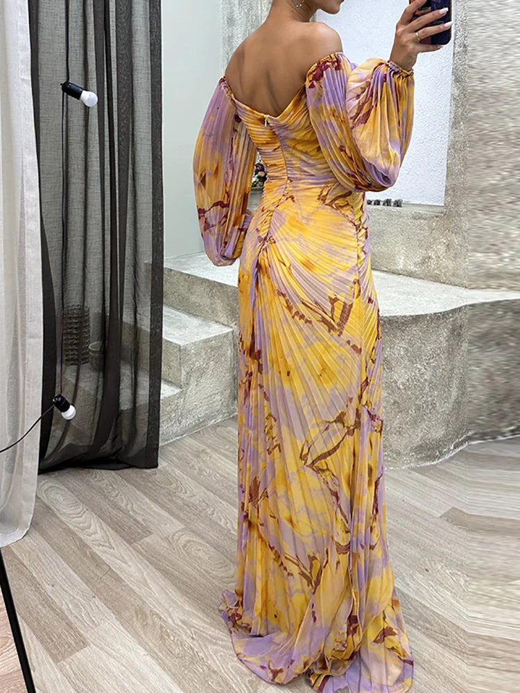 Anne™  Elegant Dress with V-Neck