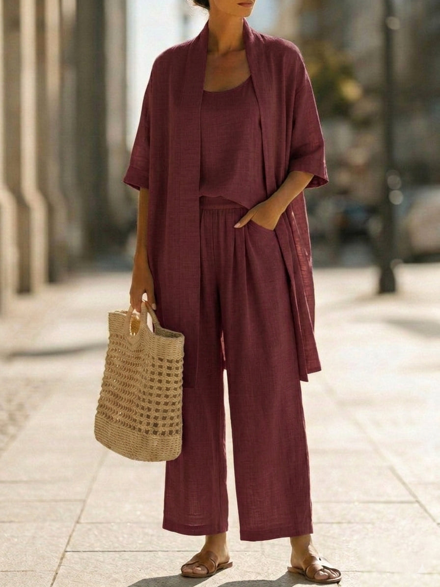 Isa | Moeiteloos Elegante Drie-Piece Set